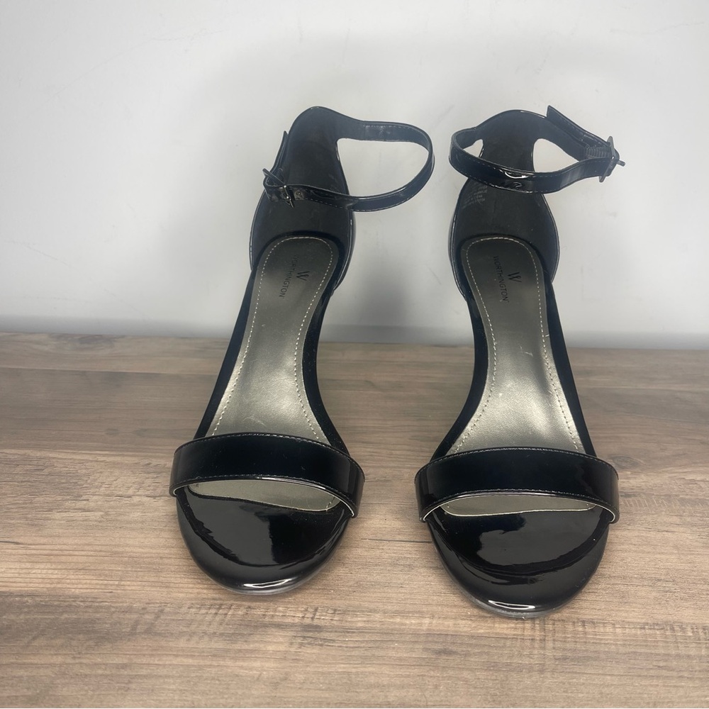 Worthington Black Bristol 3 1/2in Patent Leather Heels (10) - Picture 4 of 10
